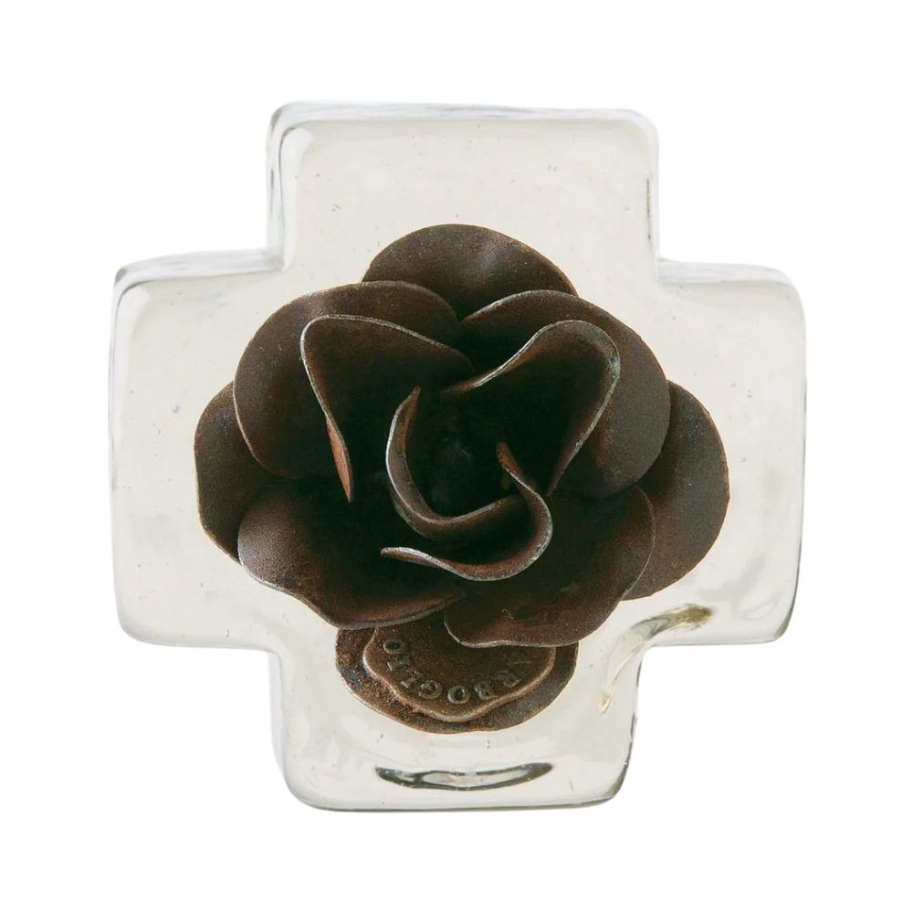 Rosa Glass Cross