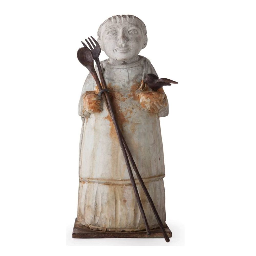 San Pascual Cast Iron Statue