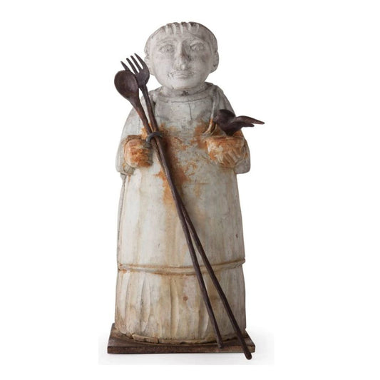 San Pascual Cast Iron Statue