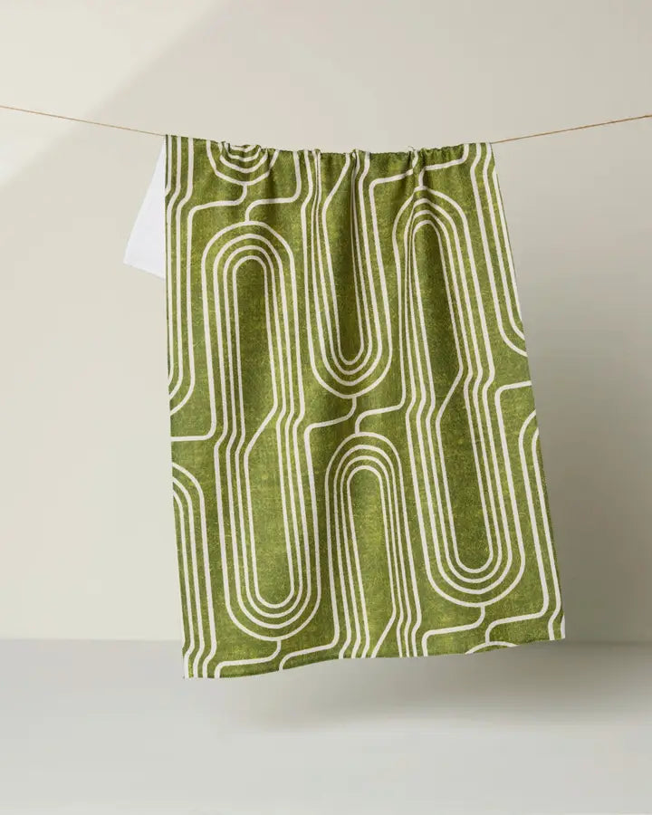 Geometry Tea Towel